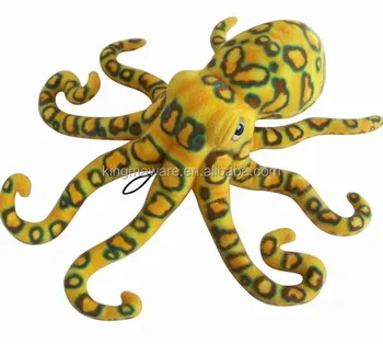 realistic octopus stuffed animal