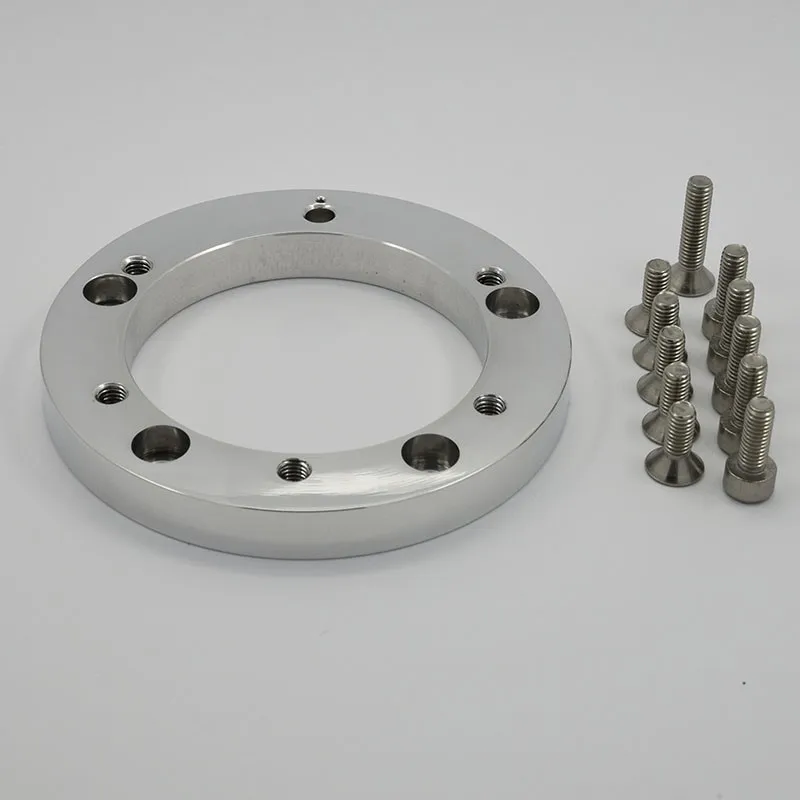 China 0.5" Spacer Polished Steering Wheel Hub Adapter Conversion For 6