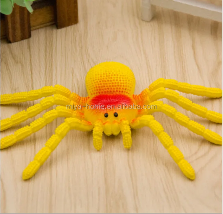 Simulation Spider Tricky Spoof Toys Realistic Soft Rubber Animals Gift Props