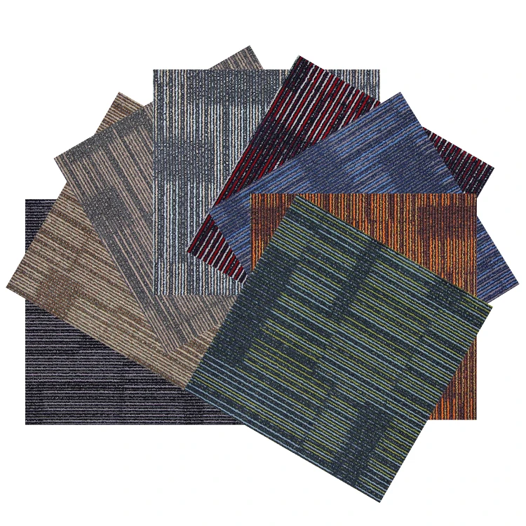 Cheap Price Commercial Nylon Square Floor 50*50 Office Carpet Tiles
