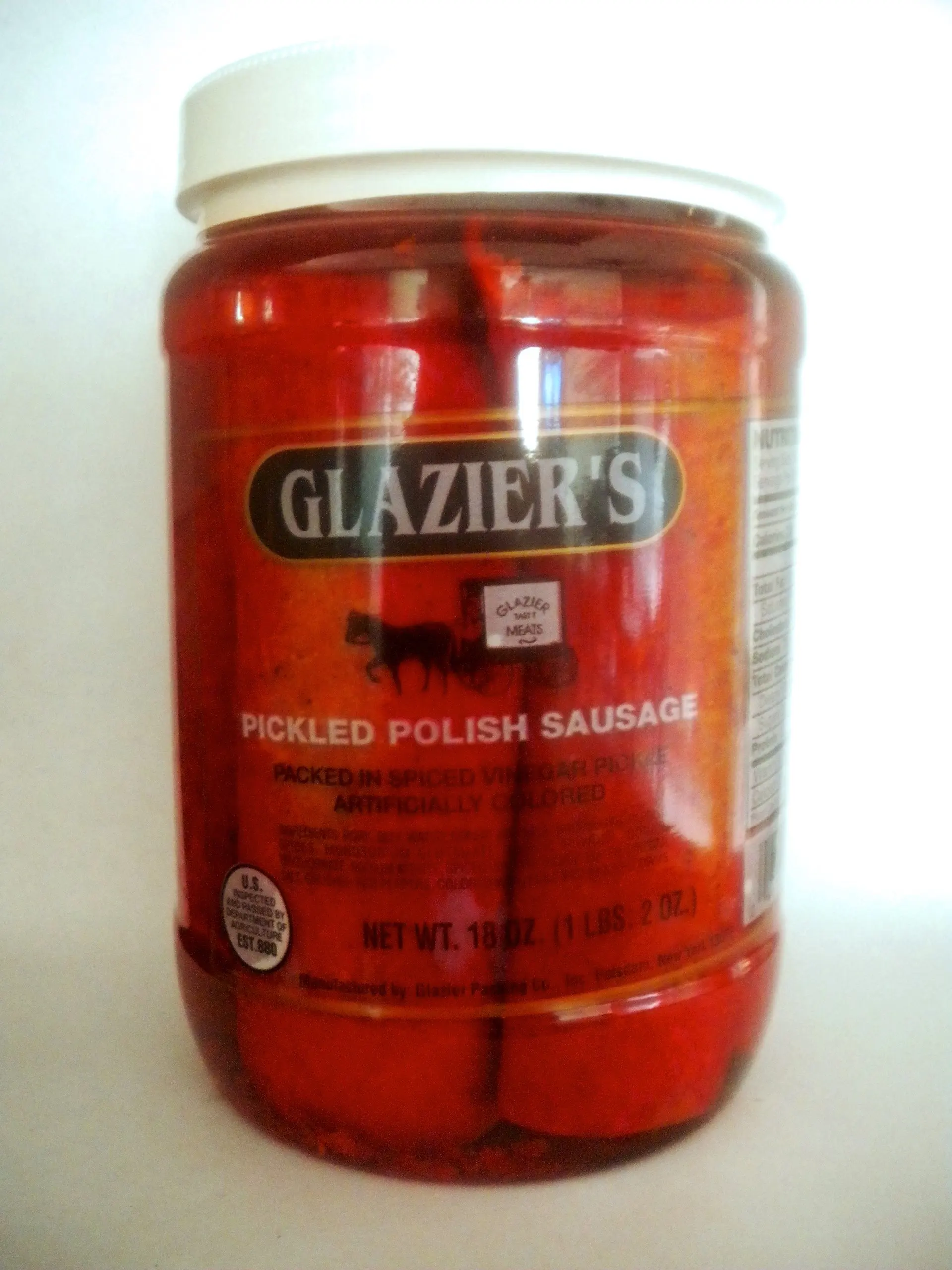Glazier Pickled Polish Sausage Quart