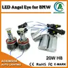 2014 New CREE 20W H8 LED Marker LED Angel eyes headlight for BMW E92 H8