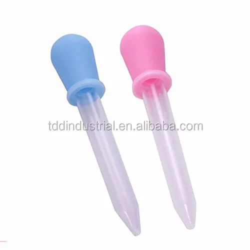 Infant Baby Dropper Type Medicine Clear Plastic 5ml Pipette Liquid ...