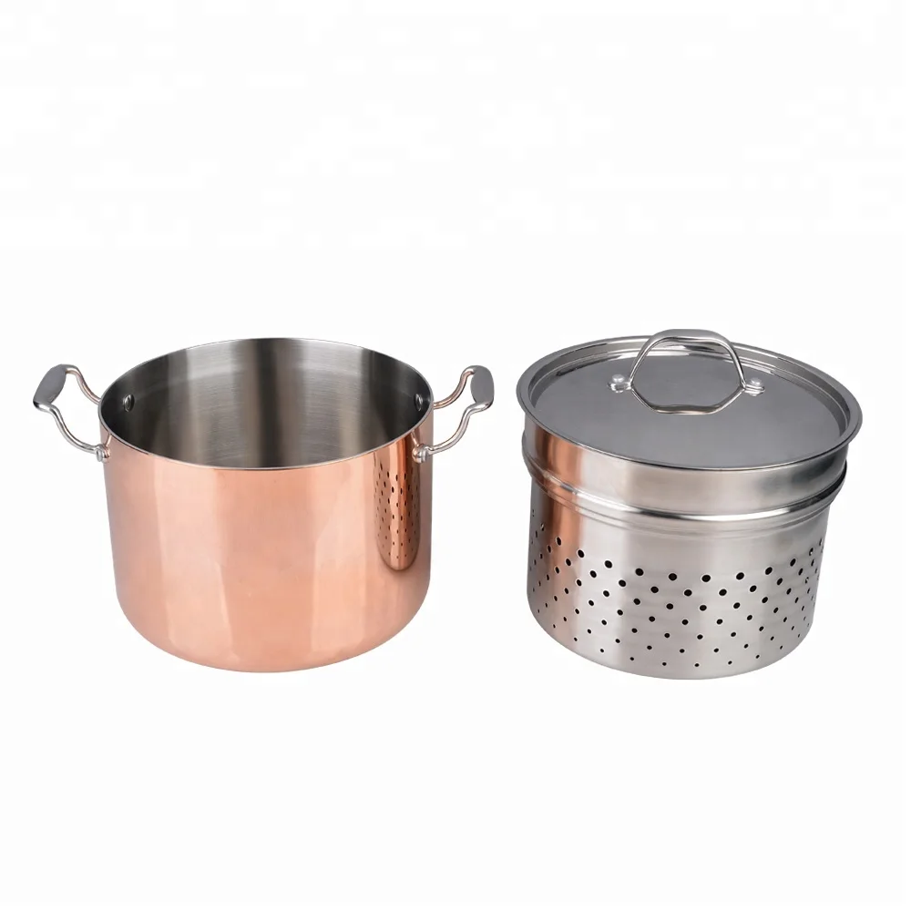 7.3qt Induction Saladmaster Cookwares Cooking Pots Triply Copper