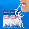 30PCS Dental Floss Picks Premium Angled Easy Reach Back Teeth | Tooth Flossers