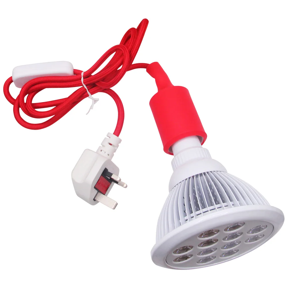 24w Red Led Light Red 660nm And Near Infrared 850nm Led Light Therapy Bulbs For Skin And Pain