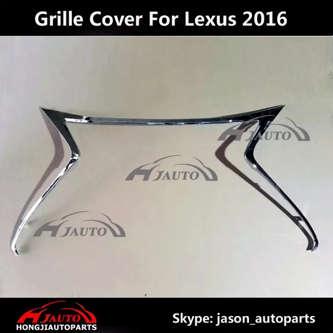 Front Grille Chrome Cover For Lexus ES300 ES350 2016 2017