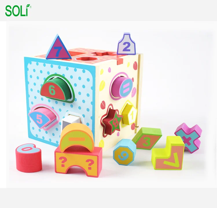 Toy Baby Shape Matching Geometric Cognitive Educational Wooden Toy For Baby Buy Educational