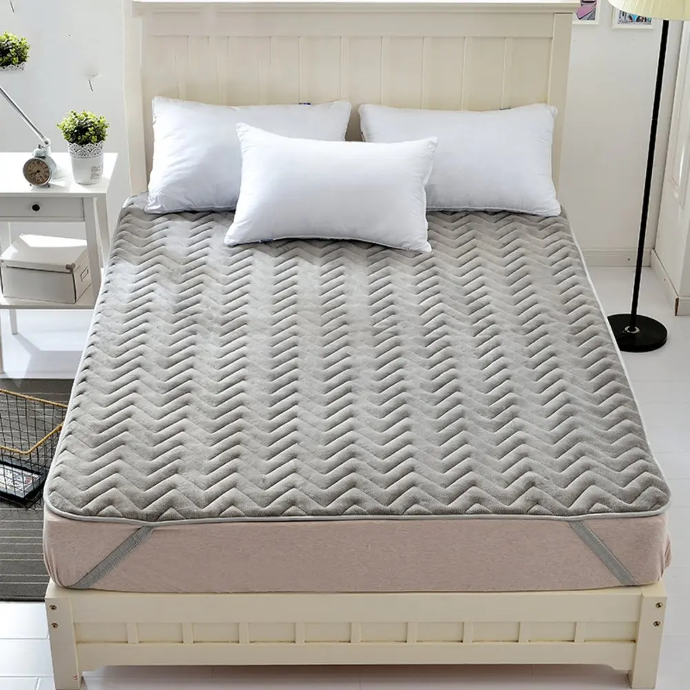 Thin Mattress Protector Summer 35x79inch Washable Portable Tatami