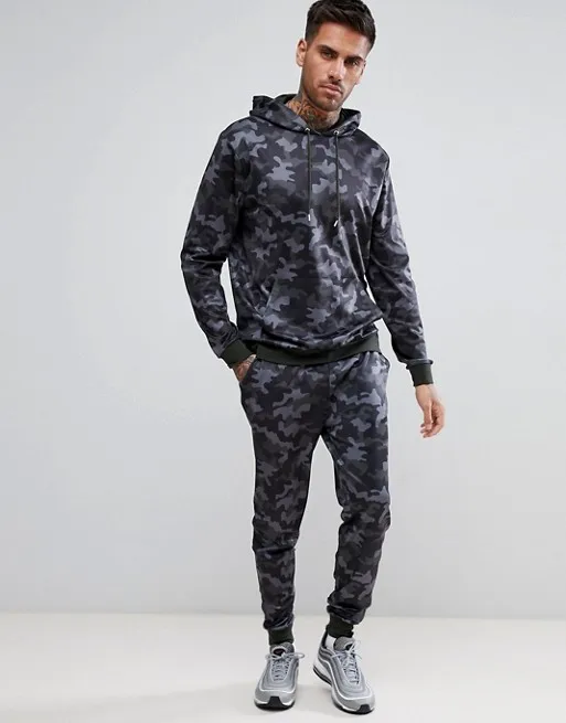 nike grey camo tracksuit