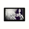 small 10 inch lcd android advertising display with touch screen