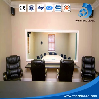 Magic 4mm 5mm 8mm 12mm Silver Coating One Way Mirror Glass For Interrogation Room Of Police Office Court Buy Mirror Glass One Way Mirror Glass One