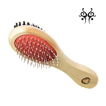 wooden dog brush