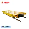 Low bed 30T heavy load battery powered rail flat transfer platform