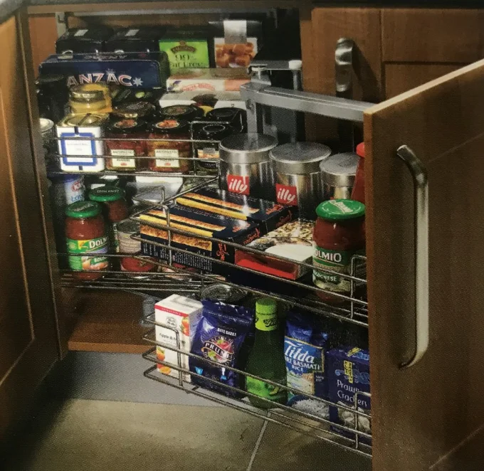 Kitchen Corner Basket Magic Corner Organizer Kitchen Corner