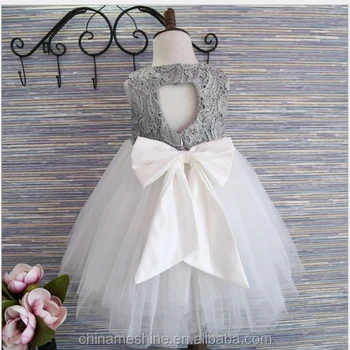 flower girl dresses with heart back