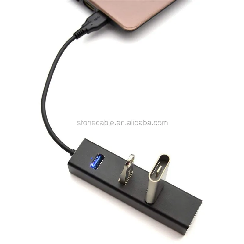 Rj45 Lan Gigabit Adapter With 30 Usb Hub Usb 3.0 3 Port Hub With