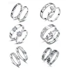 Cheap factory price adjustable couple rings for valentine