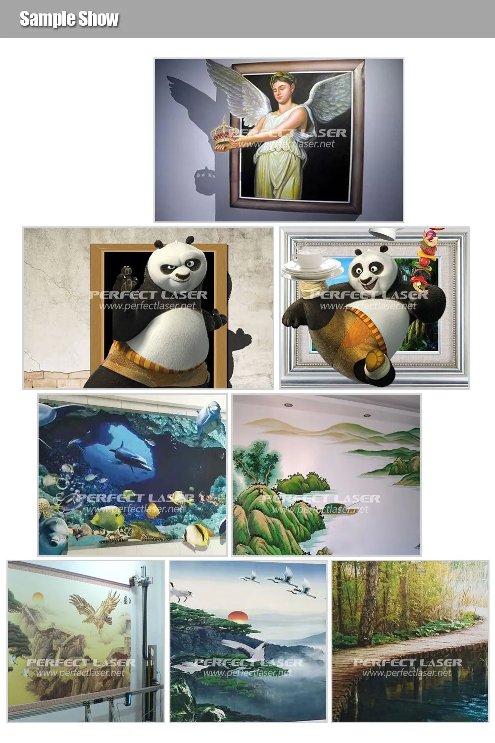 Wall Inkjet Printer Large Wall Mural Printer For Large Format Printing
