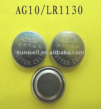 AG10 button cell battery G10 LR1130 