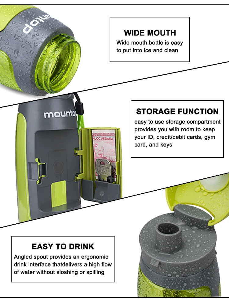 Custom Logo Joyshaker Water Bottle