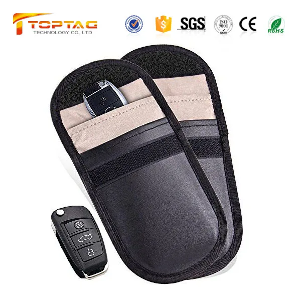 Jammer Rfid Blocker Pouch Leather Car Key Signal Blocking Case Buy