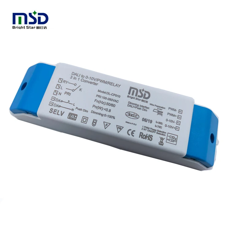 DALI to 0-10V/TRIAC converter dali lighting controller