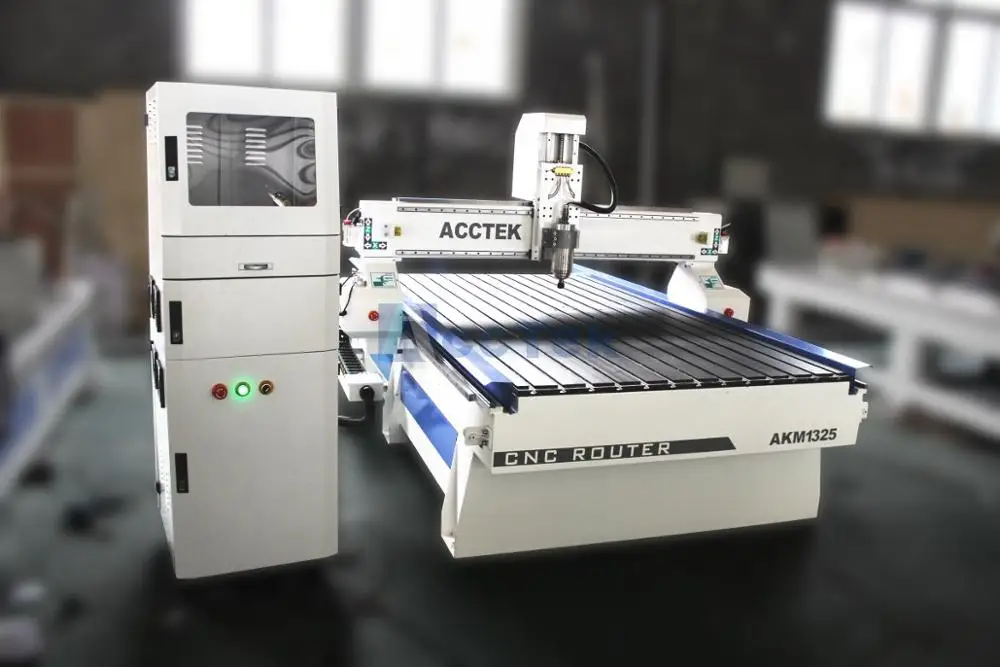 Jinan AccTek Artcam 3D wood cnc router / 1325 cnc router for woodworking / cutting metal and nonmetal machine
