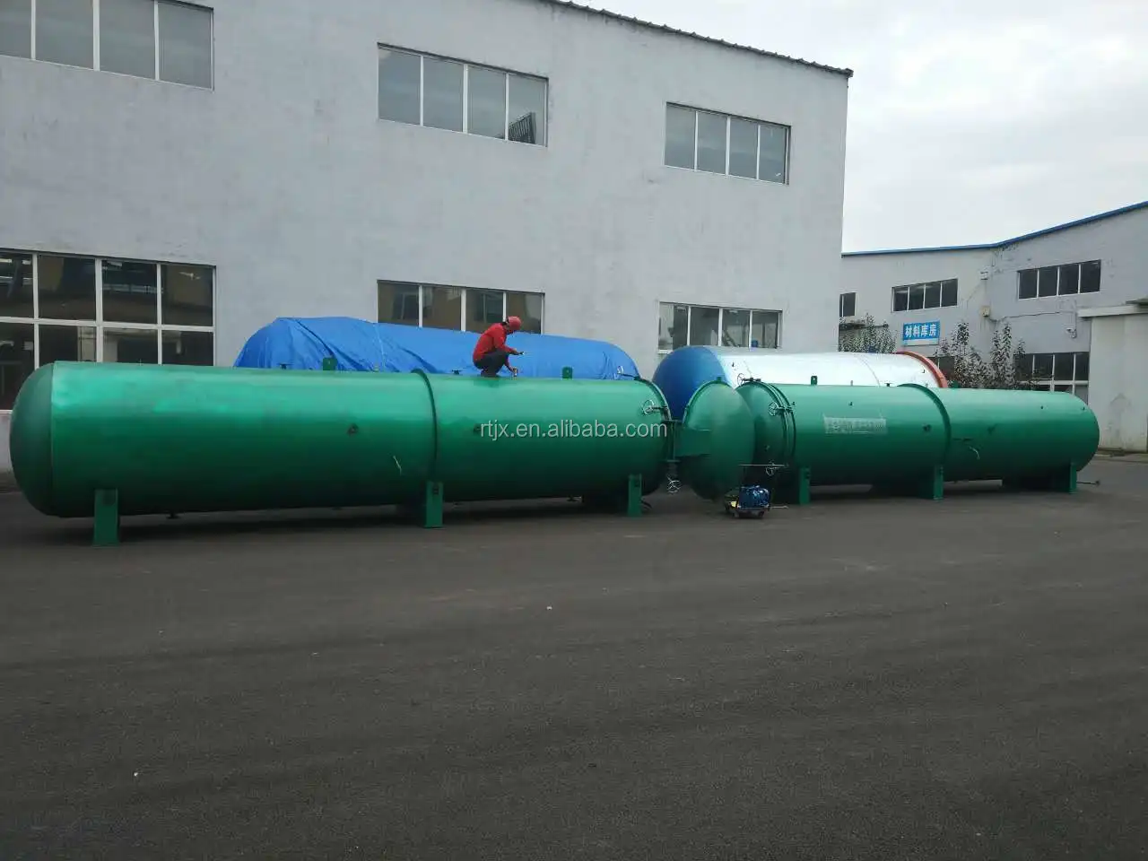 OEM High Pressure Wood Preservative Treatment Machine