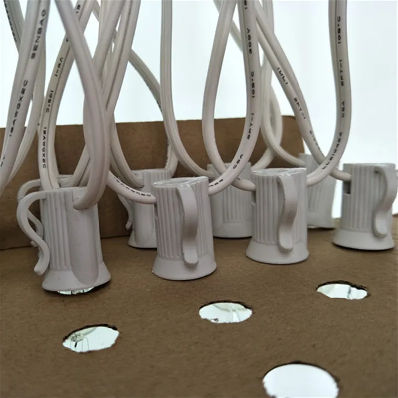 1000ft Commercial C9 Christmas Light Socket Set Spool 12 Inch Spacing Buy C9 Commercial Light