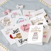 Custom paper printing birthday gift cards