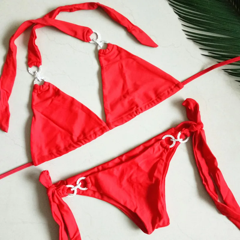 Hot Sale Sling Bikini Multiple Color Bikini Sexy Girl Two Piece Swimwear Buy 2021bikini