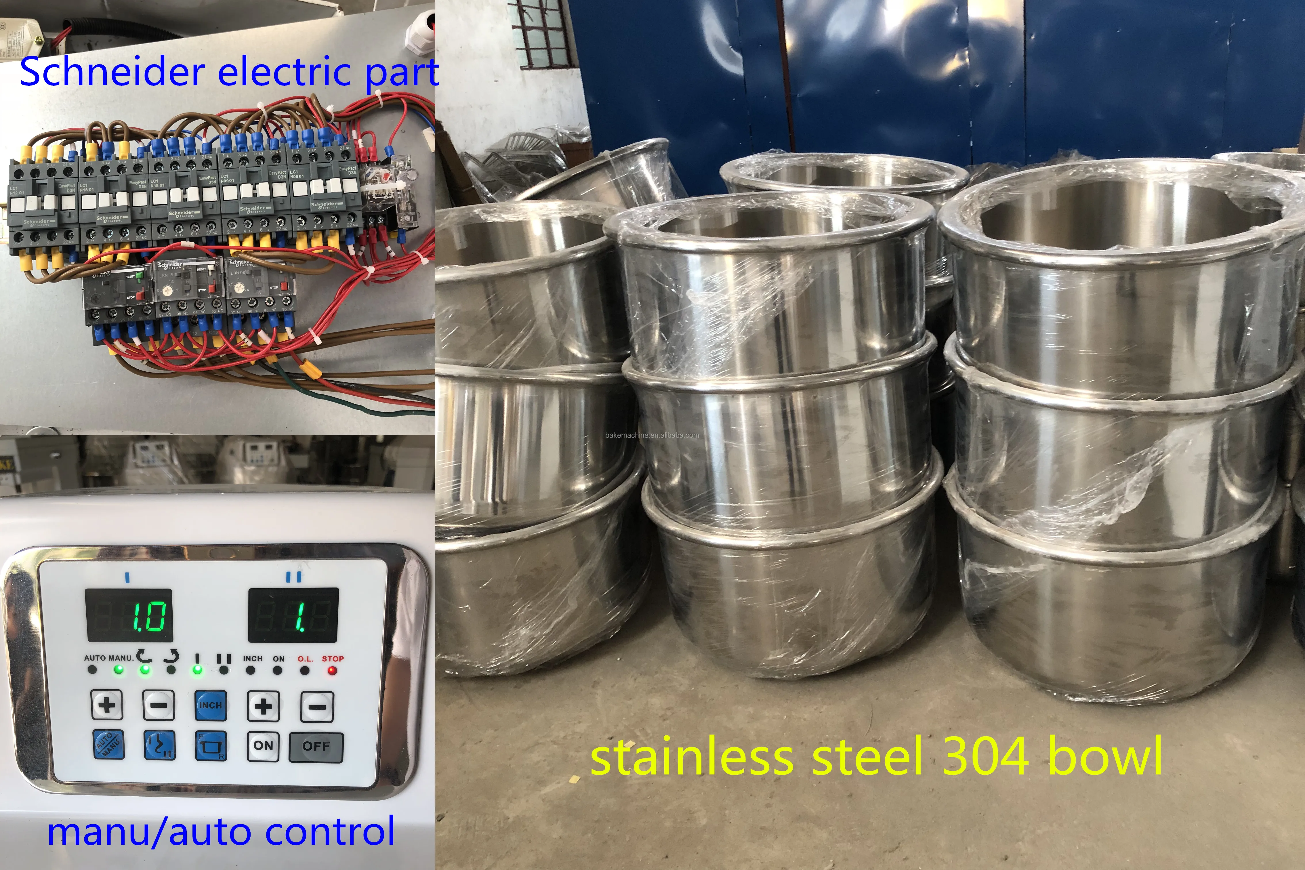 Industry Baking Equipment Flour Mixing Machine Wheat Flour Mixer