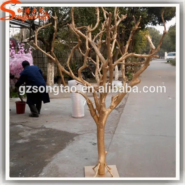 2020 New Product Fiberglass Drytree Artificial Tree Trunk Without Leave