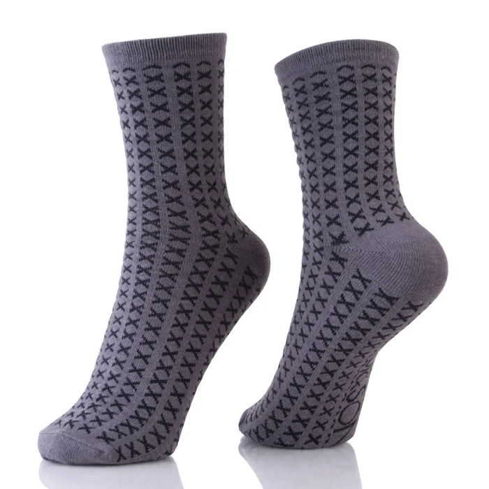 Dark Gary Business Men Socks Breathable Casual Nylon Man Socks