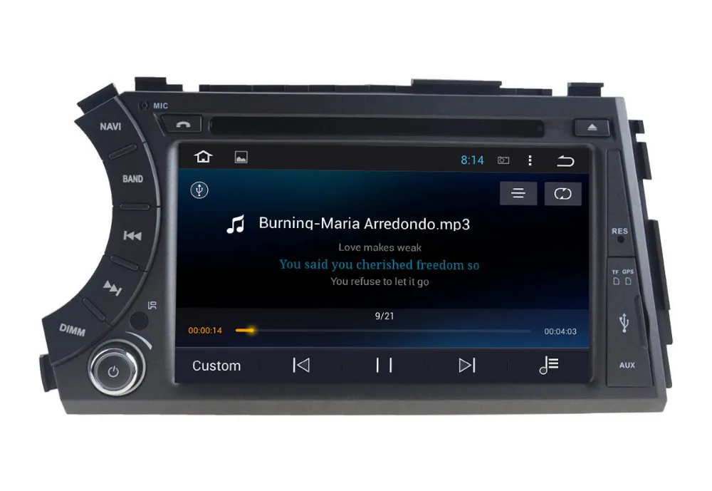 Clearance Nedehe 2G RAM Android 8.1 Car dvd for Ssang Yong SsangYong Kyron Actyon car radio stereo GPS Navigation steering wheel control 2