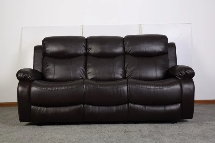 massage leather recliner sofa set