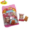Delicious snack for picnic sweet bake egg bear bread good taste mini cake