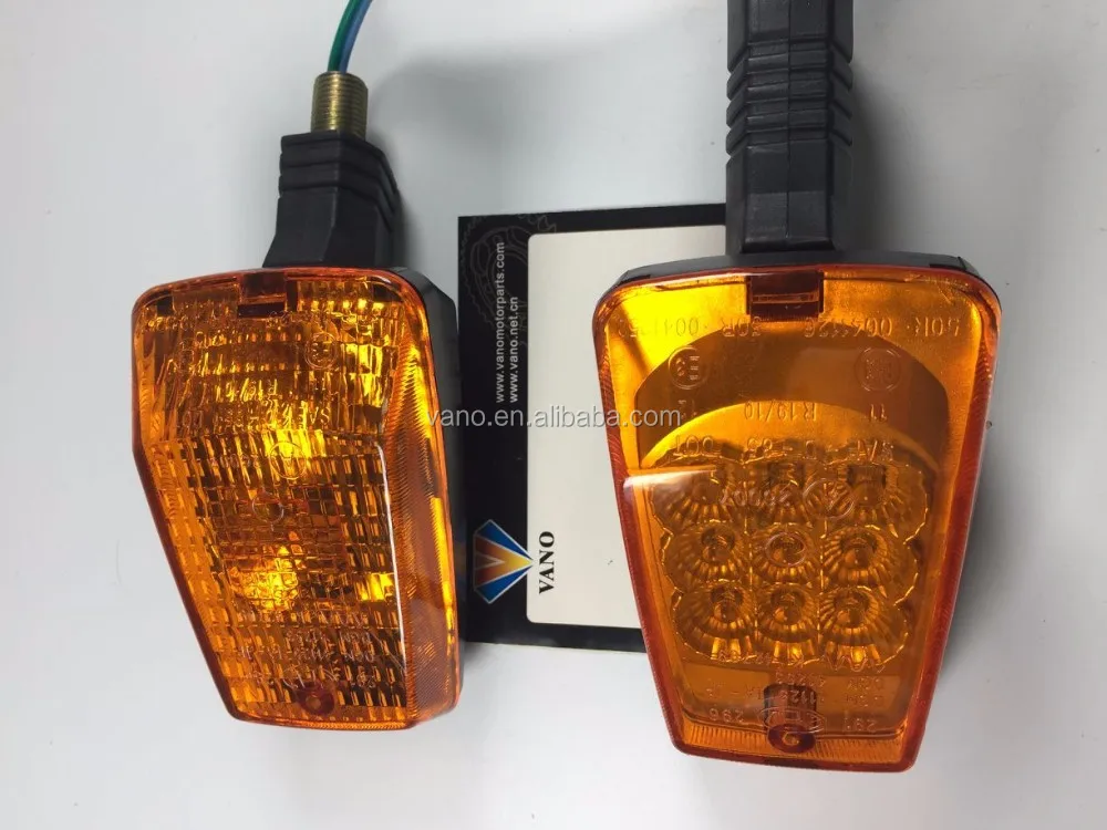 Simson MZ motorcycle turn signal light