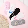 New products school girl cute cartoon rabbit stretchy cotton wholesale grip socks