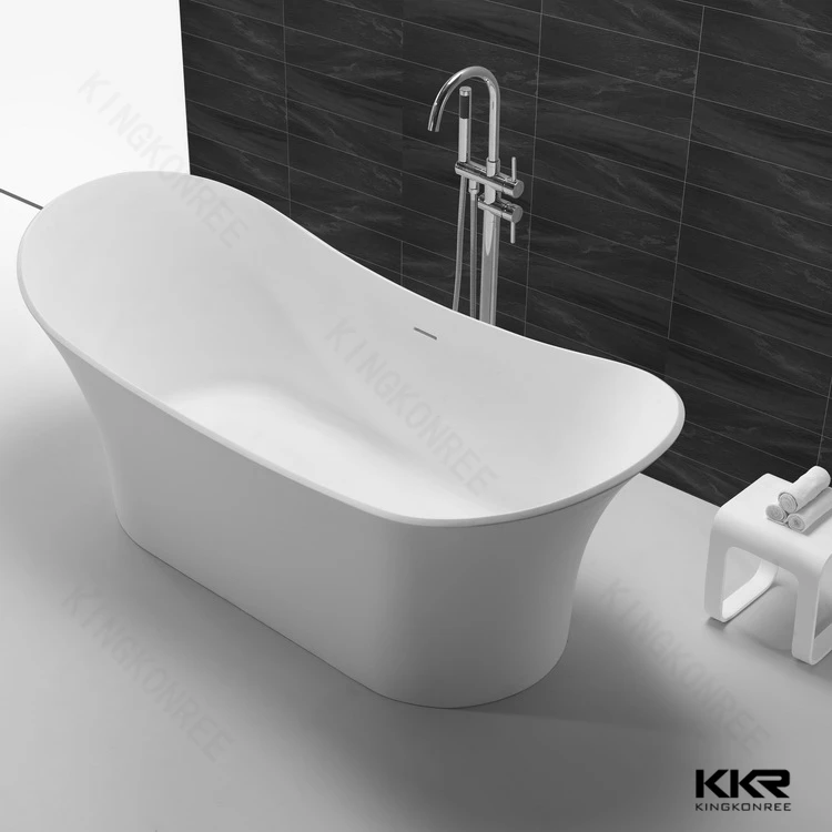 Kkr Solid Surface Freestanding Bathtub Resin Most Comfortable