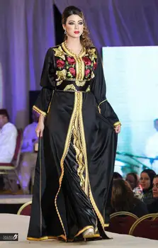 Arabe dubaï abaya caftan style de bal robe caftan Marocain robe de luxe kaftan robes pour