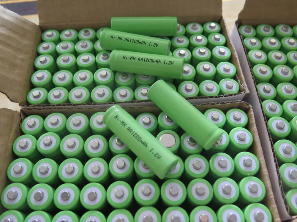 좋은 품질 충전식 Ni-mh Aa 1200mah 1.2v 배터리/1.2v Aa 3000mah Ni-mh 충전식 배터리/nimh ...