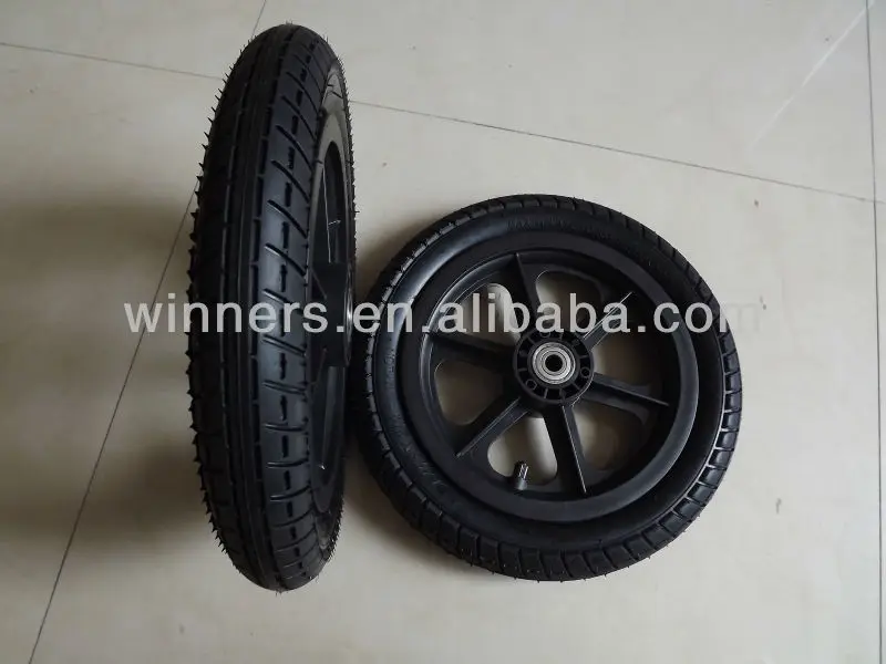 stroller with inflatable tires