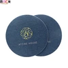 Hot sell and Eco-freindly paper coaster with double-size printing cup mat