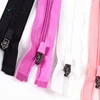 huadu shiling custom supplier open end invisible clothes accessories pvc zipper for clothes nylon plastic zipper