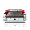 aol 100w 1610 ccd camera fabric leather laser label die cutting machine