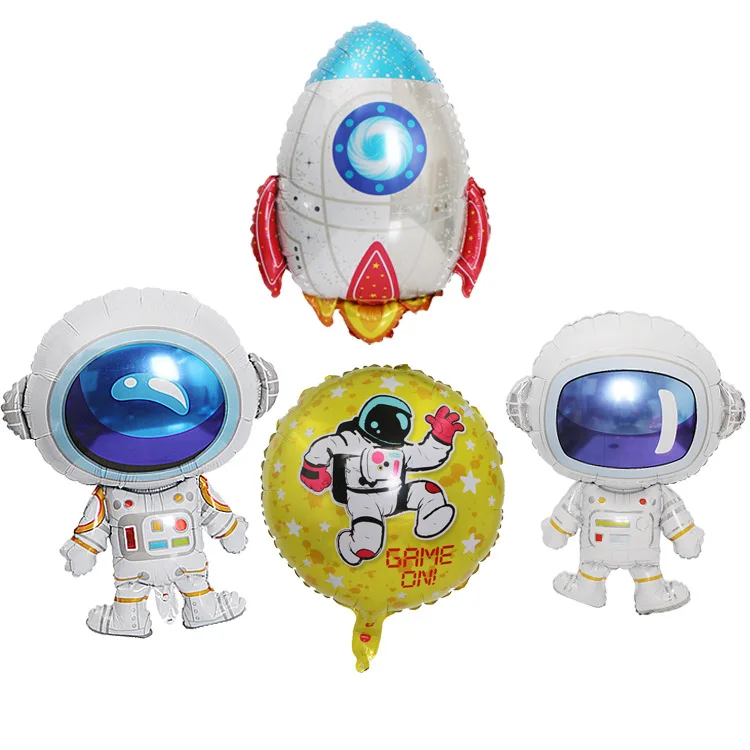 Wholesale Spaceman Helium Rocket Astronaut Spacesuit Latex Foil Balloon ...