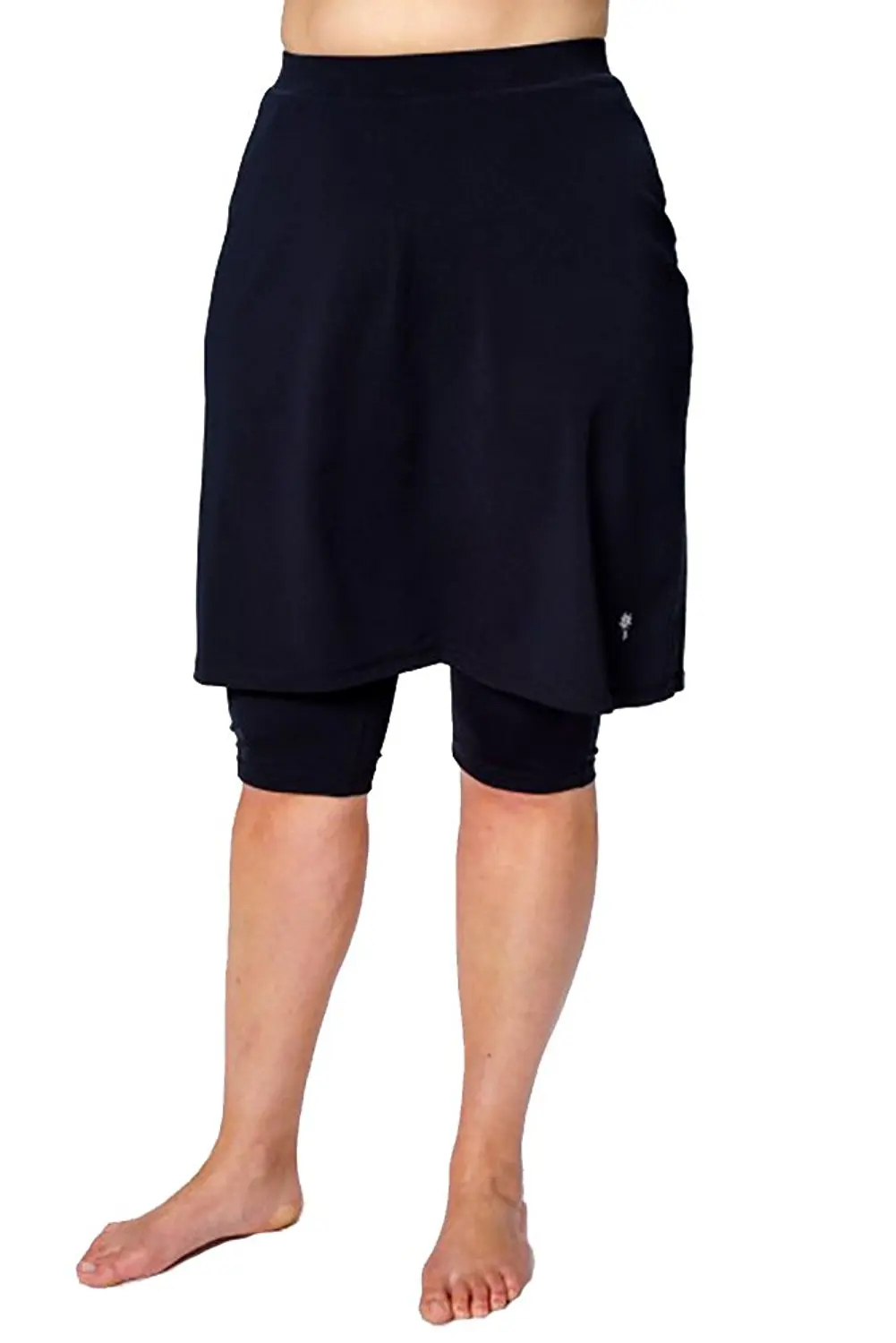 women's plus size long swim skirts