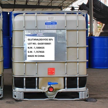 
GLUTARALDEHYDE 50% ,CAS# 111-30-8 , low Methanol <0.5% 